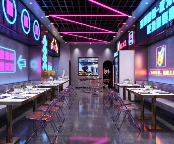 Industrial Style Restaurant-ID:776967053