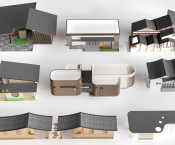 New Chinese Style Public Building-ID:799227006