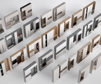 Modern Shoe Cabinet-ID:295972119