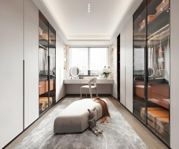 Modern Clothes Storage Area-ID:578157901