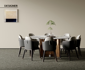 Modern Dining Table And Chairs-ID:732717044