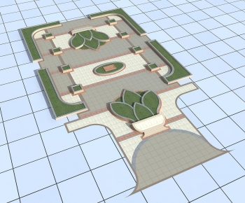 Modern Park Landscape-ID:179554944