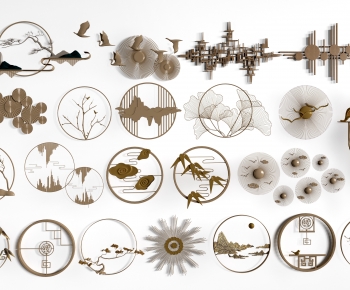 New Chinese Style Wall Decoration-ID:105791129