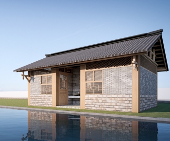 New Chinese Style Public Building-ID:226443053