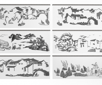 New Chinese Style Wall Decoration-ID:374433041