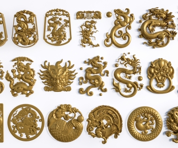 Chinese Style Carving-ID:124861968