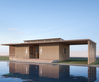 Modern Public Building-ID:798346042