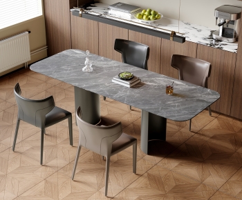 Modern Dining Table And Chairs-ID:350718986