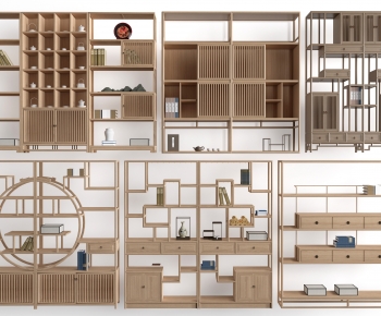 New Chinese Style Antique Rack-ID:433339128