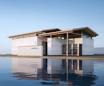 New Chinese Style Public Building-ID:679478889