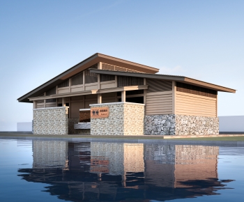 New Chinese Style Public Building-ID:817120089