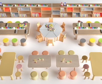 Modern Children's Table/chair-ID:520107031