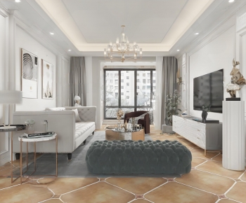 American Style A Living Room-ID:284064054