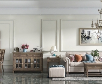 American Style A Living Room-ID:424881019