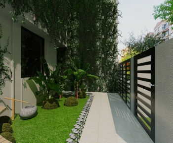 Modern Courtyard/landscape-ID:563927896