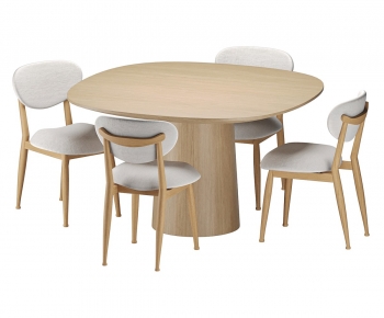 Modern Dining Table And Chairs-ID:323796031