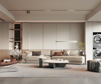 Modern A Living Room-ID:881248005