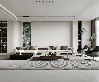 Modern A Living Room-ID:776072035