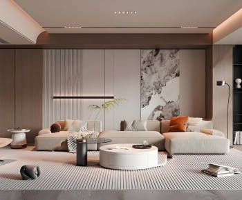 Modern A Living Room-ID:830948119