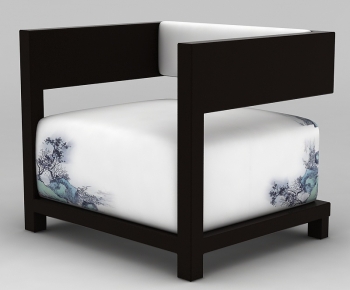 New Chinese Style Single Sofa-ID:802453046