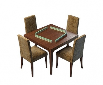 Modern Mahjong Tables And Chairs-ID:116820103