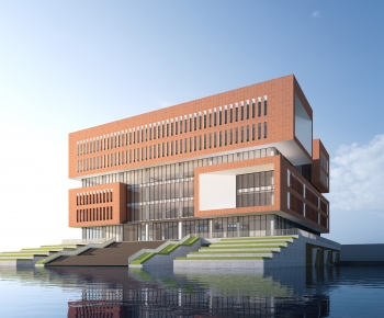 Modern Architecture Of Artistic Style-ID:289470914