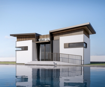 Modern Public Building-ID:301887049