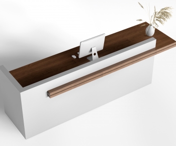 Modern Reception Desk-ID:254128935