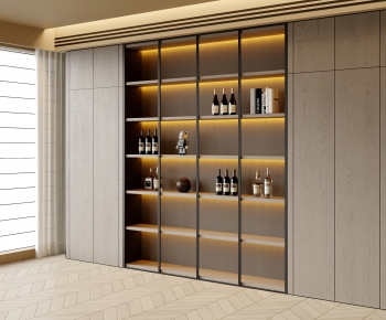 Modern Wine Cabinet-ID:615695005