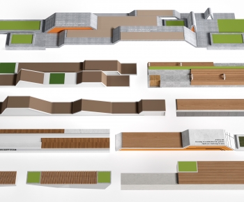 Modern Communal Chair-ID:314615011