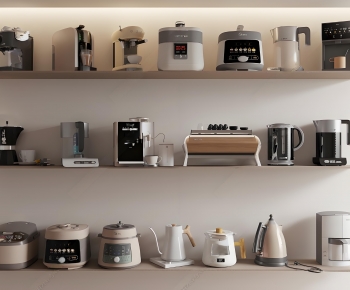 Modern Electric Kitchen Appliances-ID:413129361