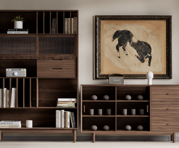 New Chinese Style Bookcase-ID:708877095