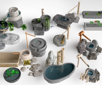 New Chinese Style Garden-ID:188648944