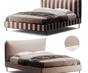 Modern Double Bed-ID:578129391