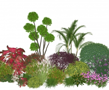 Modern Plant Pile-ID:105396037