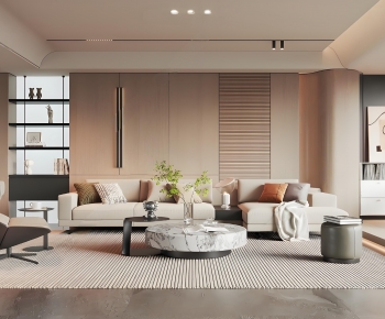 Modern A Living Room-ID:992975006