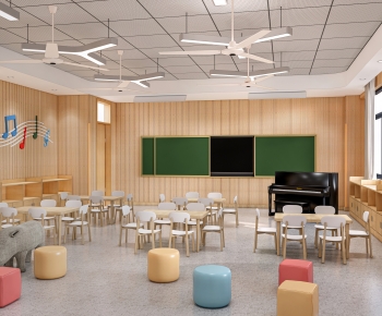 Modern Kindergarten Classrooms-ID:726039891