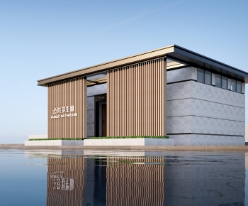 Modern Public Building-ID:855711948