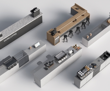 Modern Reception Desk-ID:524230001