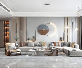 Modern A Living Room-ID:446418052