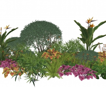 Modern Plant Pile-ID:628020057