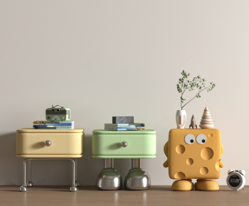 Modern Bedside Cupboard-ID:518594031