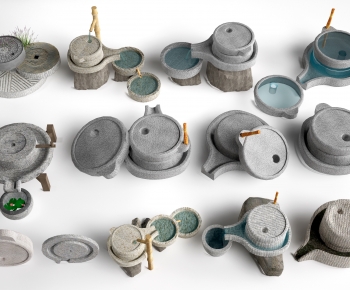 Chinese Style Garden-ID:845612058