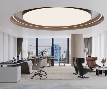 Modern Manager's Office-ID:100379099