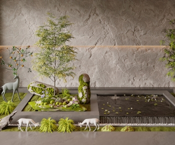 Modern Plant Landscaping-ID:352691898