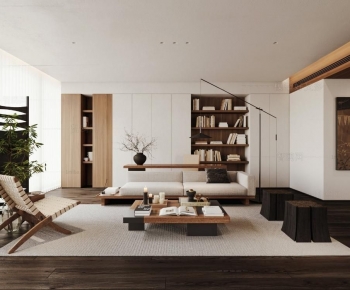 Modern A Living Room-ID:347701071