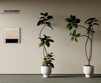 Modern Ground Green Plant Potted Plants-ID:360063089
