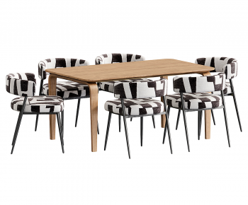 Modern Dining Table And Chairs-ID:228039032