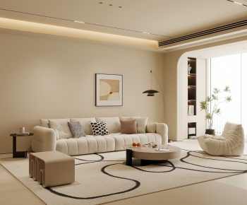 Modern A Living Room-ID:510857111