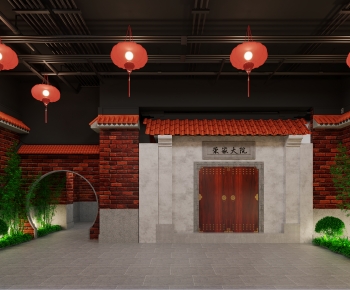 Chinese Style Courtyard/landscape-ID:938339956